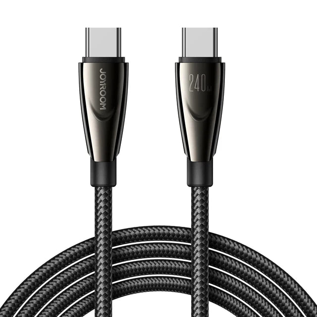 JOYROOM USB-C to USB-C 240W Fast Charging Data Cable 1.2M SA31-CC5