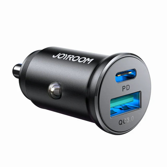 JOYROOM 30W USB-A and USB-C Mini Car Charger JR-CCN05