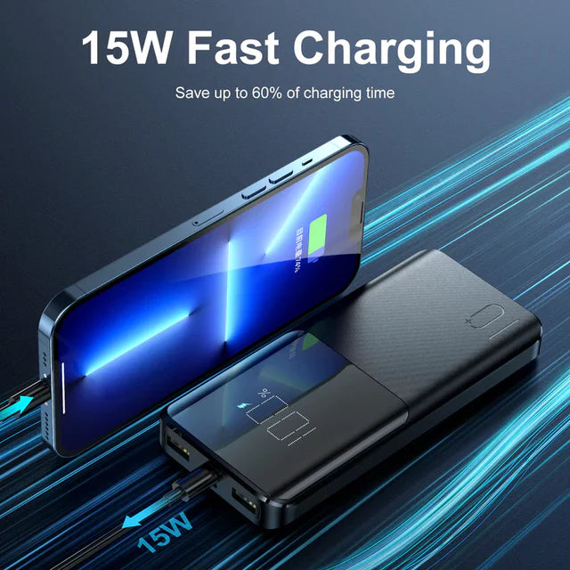 JOYROOM 10000mAh Power Bank 15W with LCD Display JRT013