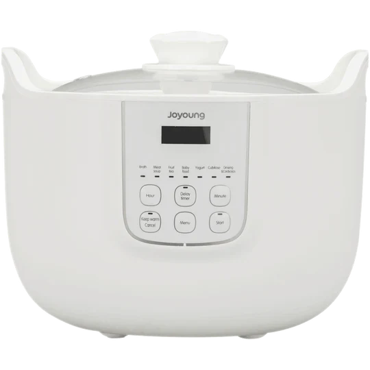 Joyoung White Porclain Slow Cooker White Porcelain Stew Pot D-818S