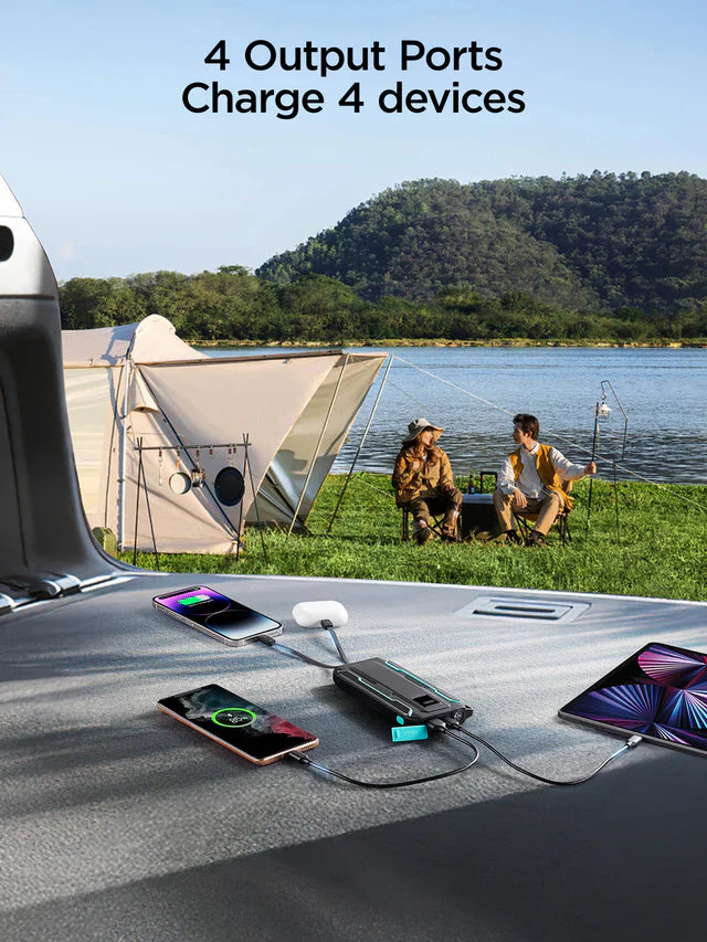 JOYROOM Outdoor Series Power Bank with Built-in Cables 22.5W 10000mAh - JR-L017