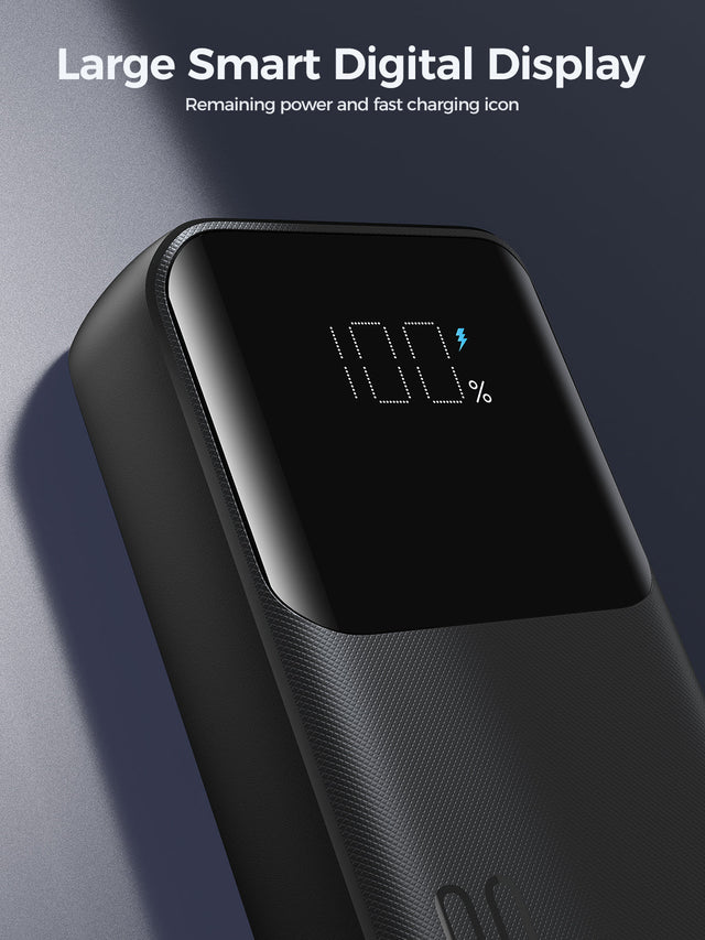 JOYROOM 30W Mini Power Bank with Dual Cables 10000mAh - JR-PBC06