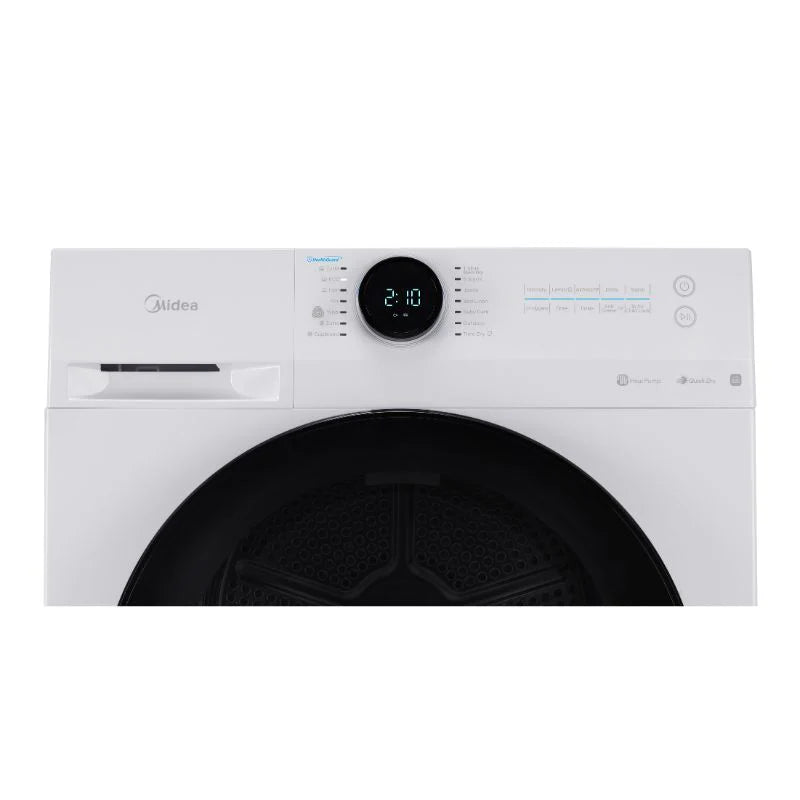 Midea 8KG Heat Pump Tumble Dryer - Smart Control - White Color MD200H80WB/W-AU