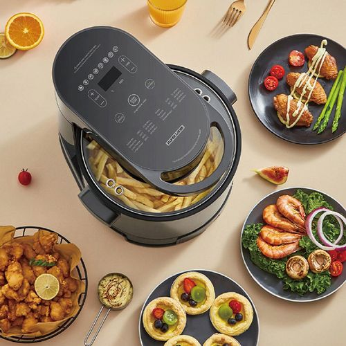 Hoper Layer Hoper Layer Multi-functional 2 in 1 air fryer & smokeless BBQ grill KZ-50