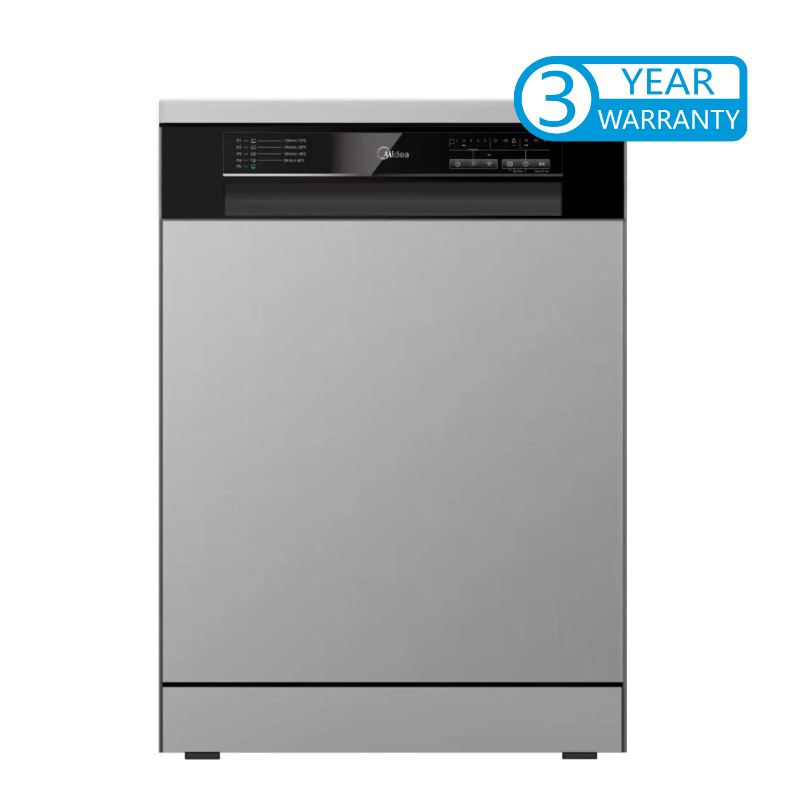 Midea 14 Place Setting Dishwasher with 3-year Warranty MDWPF1433F(SS)-WG