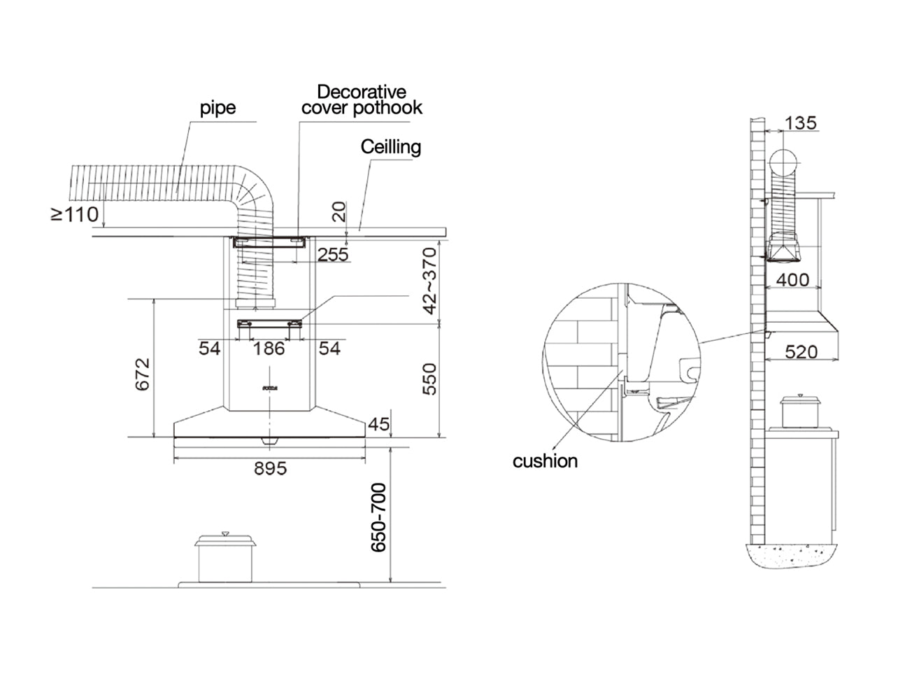 FOTILE Rangehood EMG9050