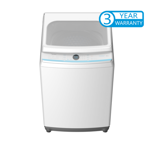 Midea 10KG Top Load Washing Machine with Auto-clean MA200W100D/W-NZ