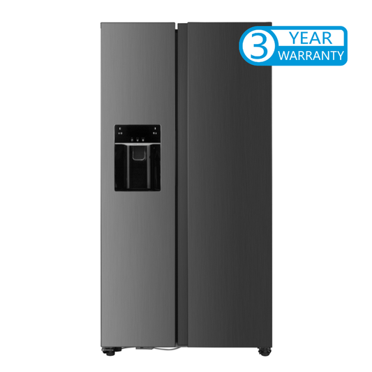 Imprasio 513L Side by Side Fridge Freezer with water dispenser IMSBS513