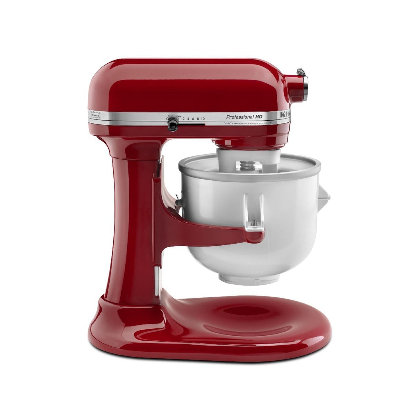 KitchenAid Ice Cream Bowl Maker Attachment for Stand Mixer KICA0WH