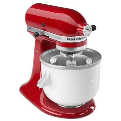 KitchenAid Ice Cream Bowl Maker Attachment for Stand Mixer KICA0WH