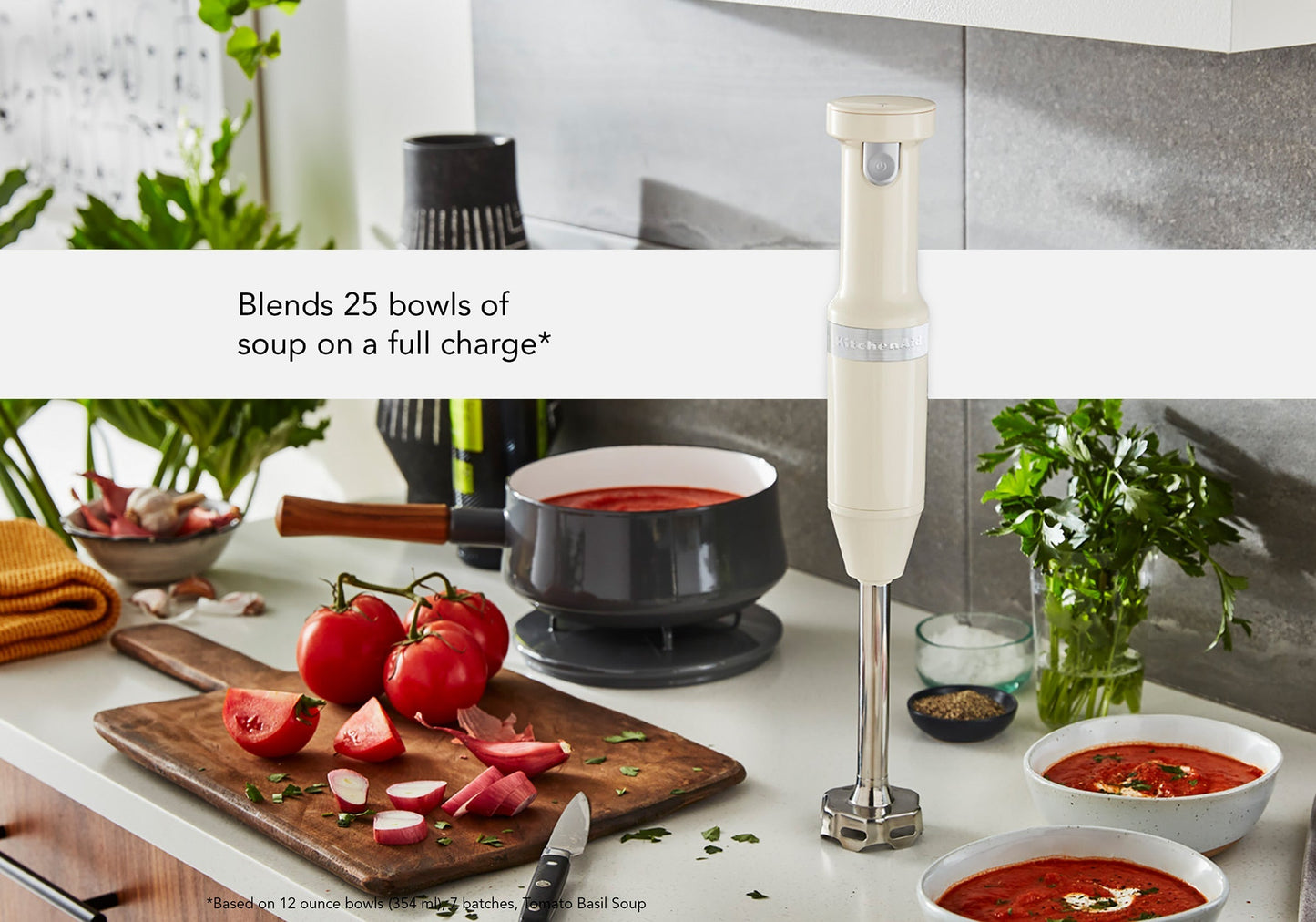 KitchenAid Cordless Variable Speed Hand Blender KHBBV