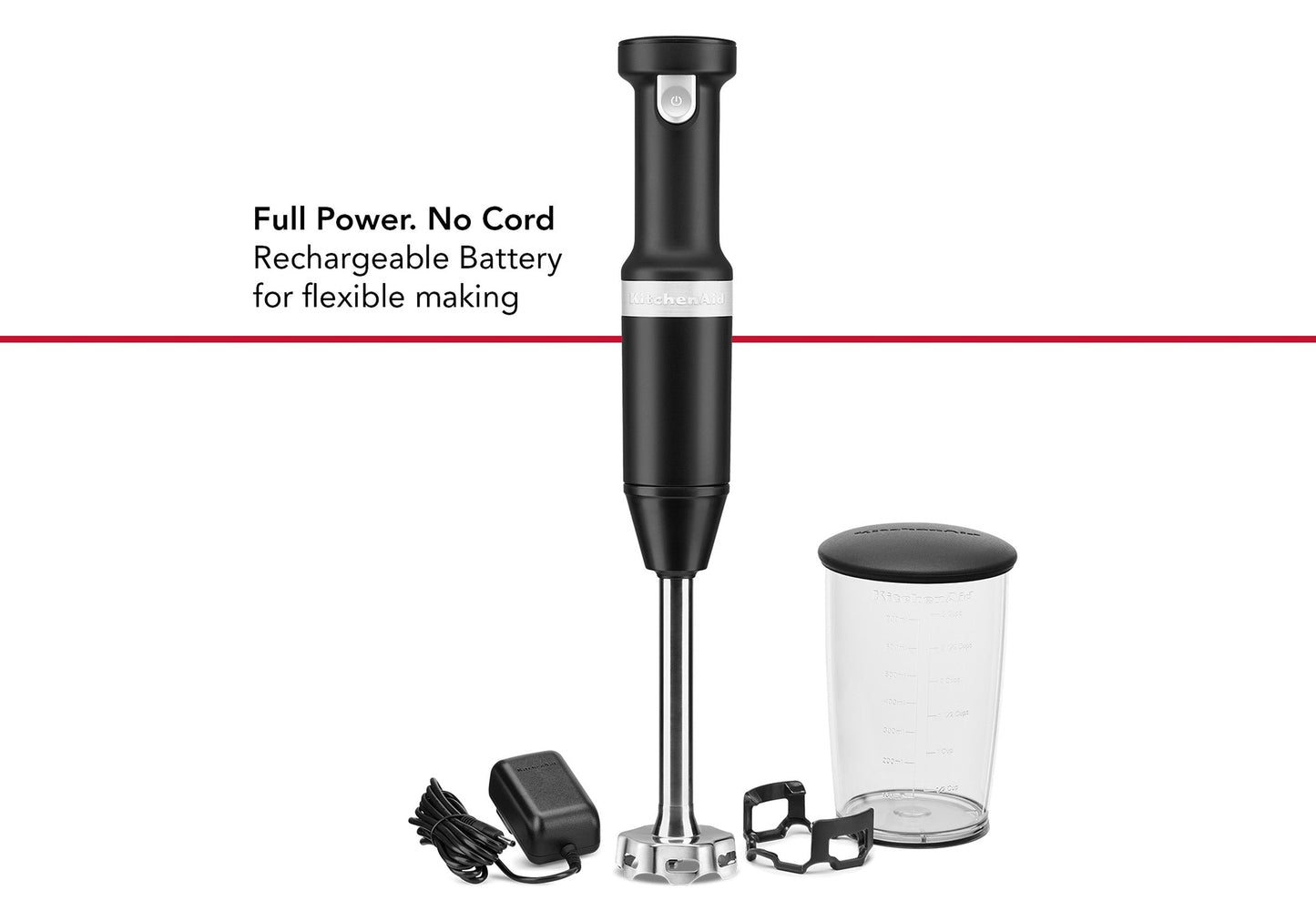 KitchenAid Cordless Variable Speed Hand Blender KHBBV