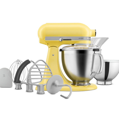 《Pre-order end of March》KitchenAid 4.7L Artisan Tilt-Head Stand Mixer - Butter KSM195 Colour Of The Year 2025
