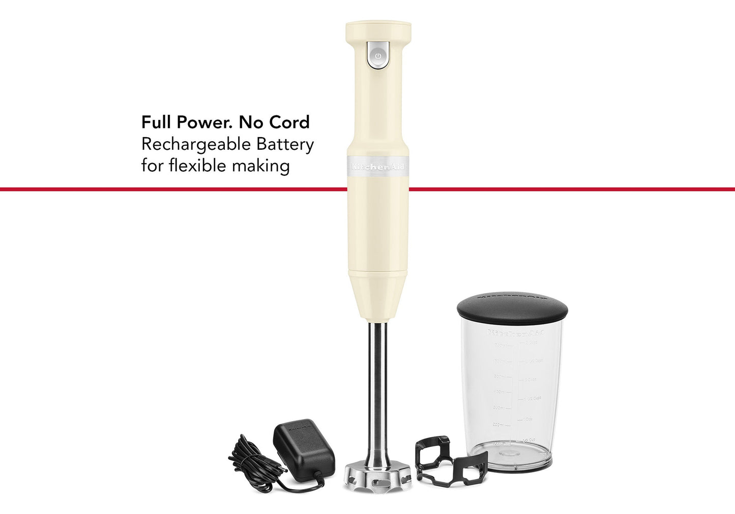 KitchenAid Cordless Variable Speed Hand Blender KHBBV