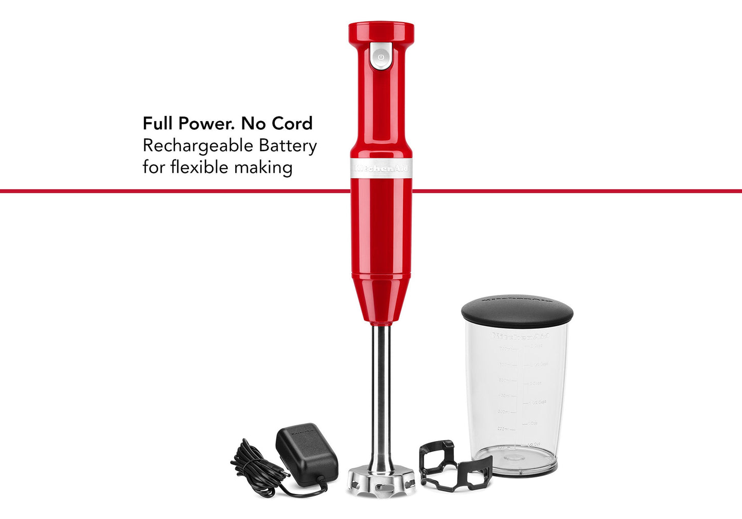 KitchenAid Cordless Variable Speed Hand Blender KHBBV