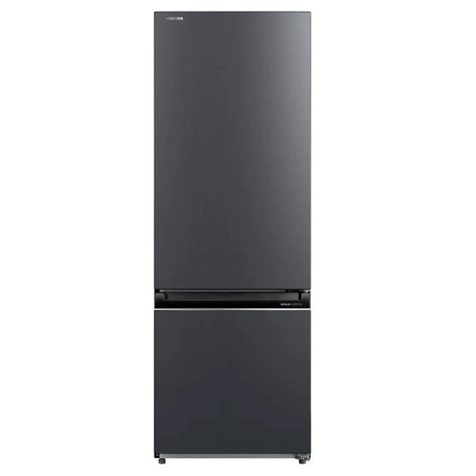 Toshiba 325L Bottom Mount Fridge Freezer GR-RB410WE-PMM(06)