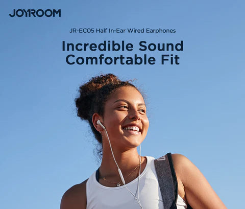 JOYROOM Type-C Half In-Ear Wired Earphones JR-EC05