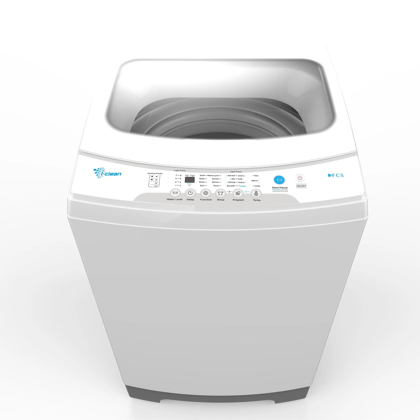 Midea 10KG Top Load Washing Machine with i-clean Function - White  MAE04100/W