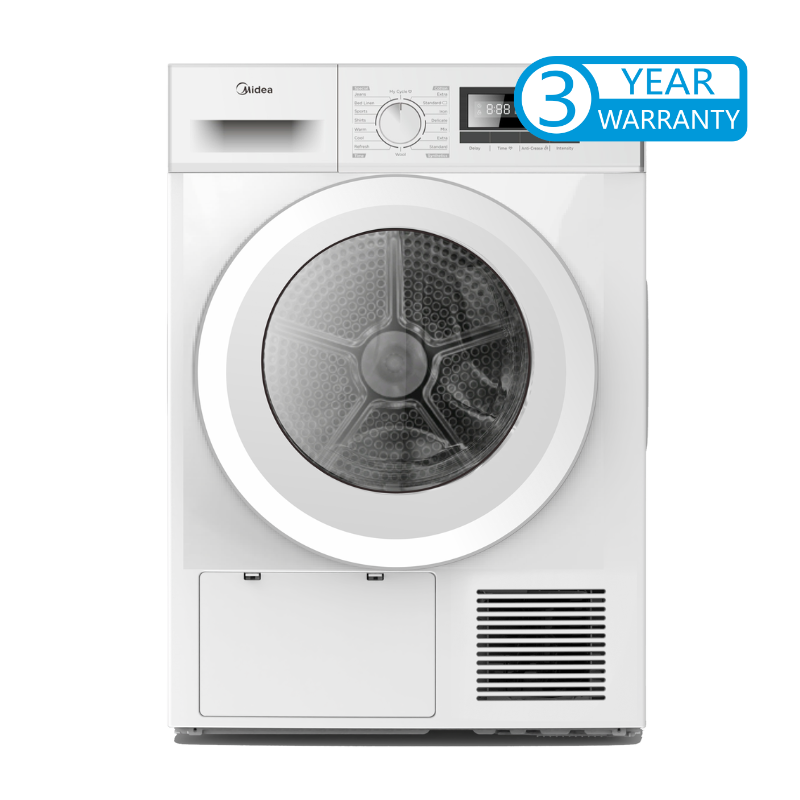 Midea 8KG Condenser dryer MDG80-C05/B05E-AU(2)