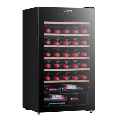 Midea 93L Black Wine Cooler MDRW150WCF22AP