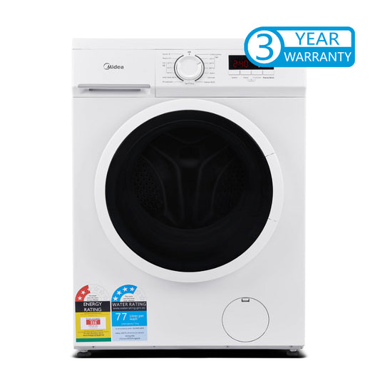 Midea 7.5KG Front Loader Washing Machine MFE75-JS1412/C31E-AU(25)