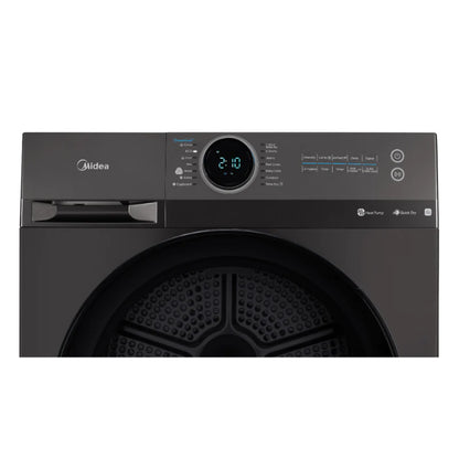 Midea 9KG Heat Pump Tumble Dryer - Smart Control - Black Color MD200H90WB/T-AU