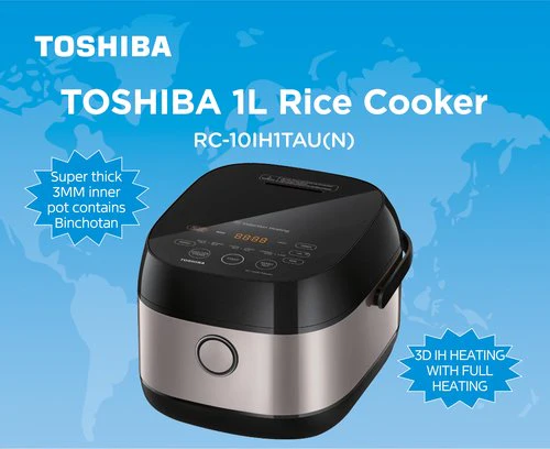 Toshiba 1.0L IH Rice Cooker RC-10IH1TAU(N)