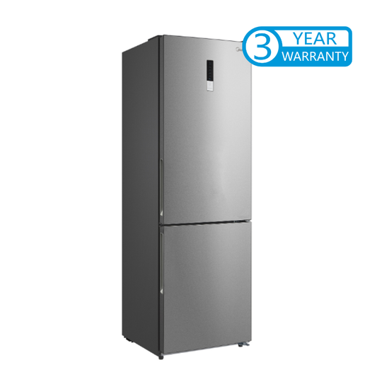 Midea 321L Fridge Freezer Stainless Steel MDRB424FGF02AP