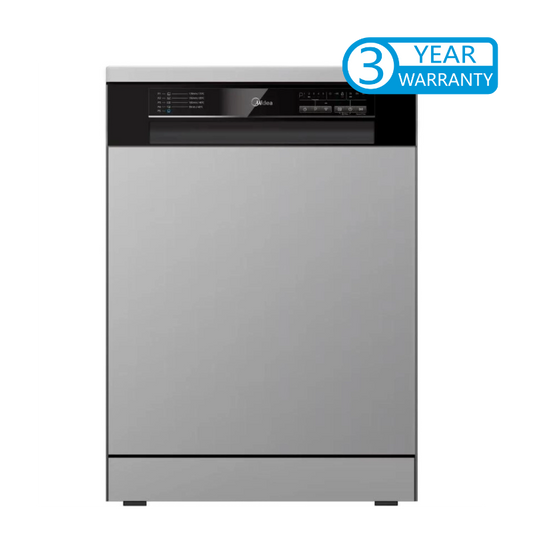 Midea 14 Place Setting Dishwasher with 3-year Warranty MDWPF1433F(SS)-WG