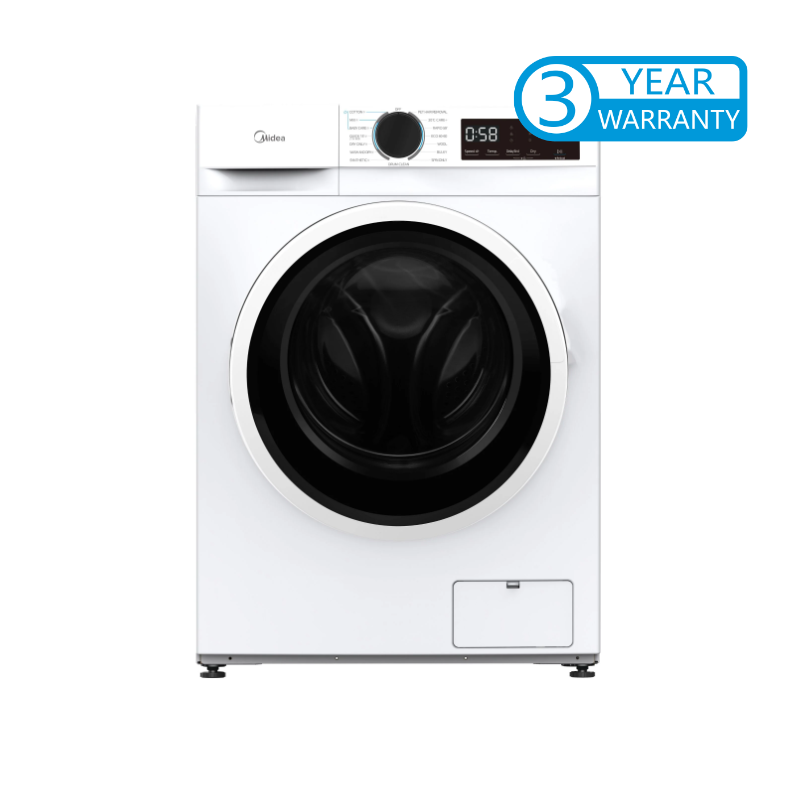 Midea 8KG Wash/5KG Dryer Front LoadCombo Two In One MFA01D80B/W-AU