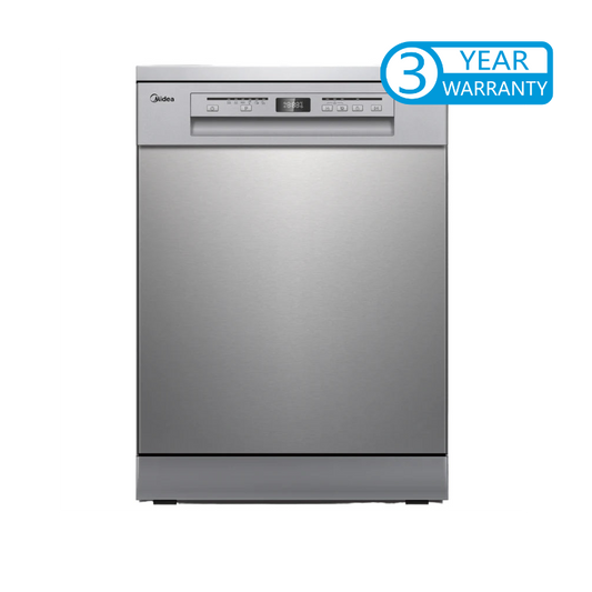 Midea 15 Place Setting 3-Layers Dishwasher Stainless Steel with 3-year Warranty JHDW152FS