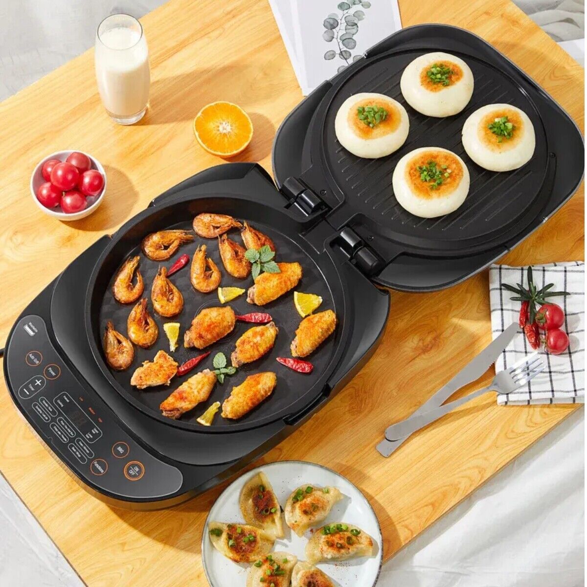 Joyoung Automatic Electric Baking Pan, JK30-GK718S