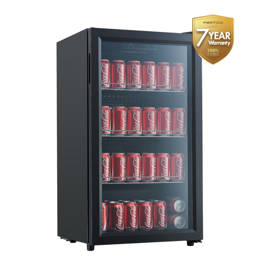 Parmco BEVERAGE COOLER 85L BLACK BC85B